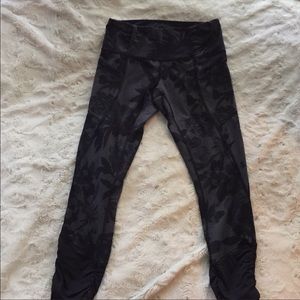 Lululemon Printed Crops